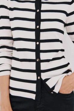 Cortefiel Camisolas-Jaqueta manga larga Branco