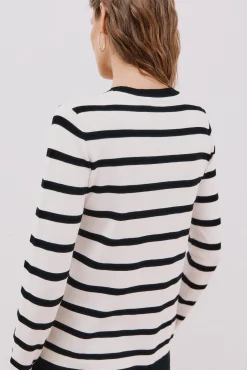 Cortefiel Camisolas-Jaqueta manga larga Branco