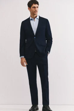 Cortefiel Blazers|Blazers-Jaqueta micro listrada série XXI Azul