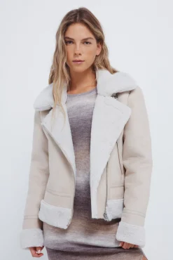 Springfield Sobretudos-Jaqueta motard dupla face castanho