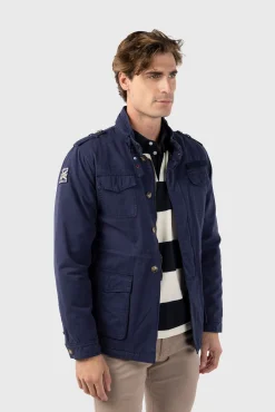 Williot Casacos-Jaqueta saariana com manchas Azul