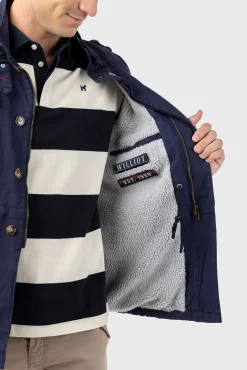 Williot Casacos-Jaqueta saariana com manchas Azul