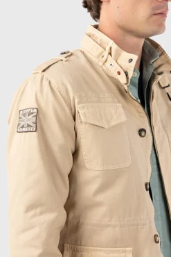 Williot Casacos-Jaqueta saariana com manchas Tostado