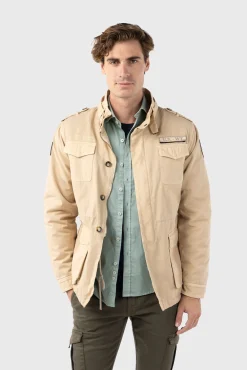 Williot Casacos-Jaqueta saariana com manchas Tostado