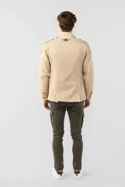 Williot Casacos-Jaqueta saariana com manchas Tostado