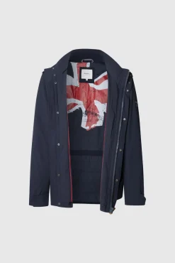 Pepe Jeans Casacos-Jaqueta Sahariana Stretch azul