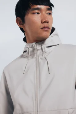 Springfield Casacos-Jaqueta softshell com capuz cru