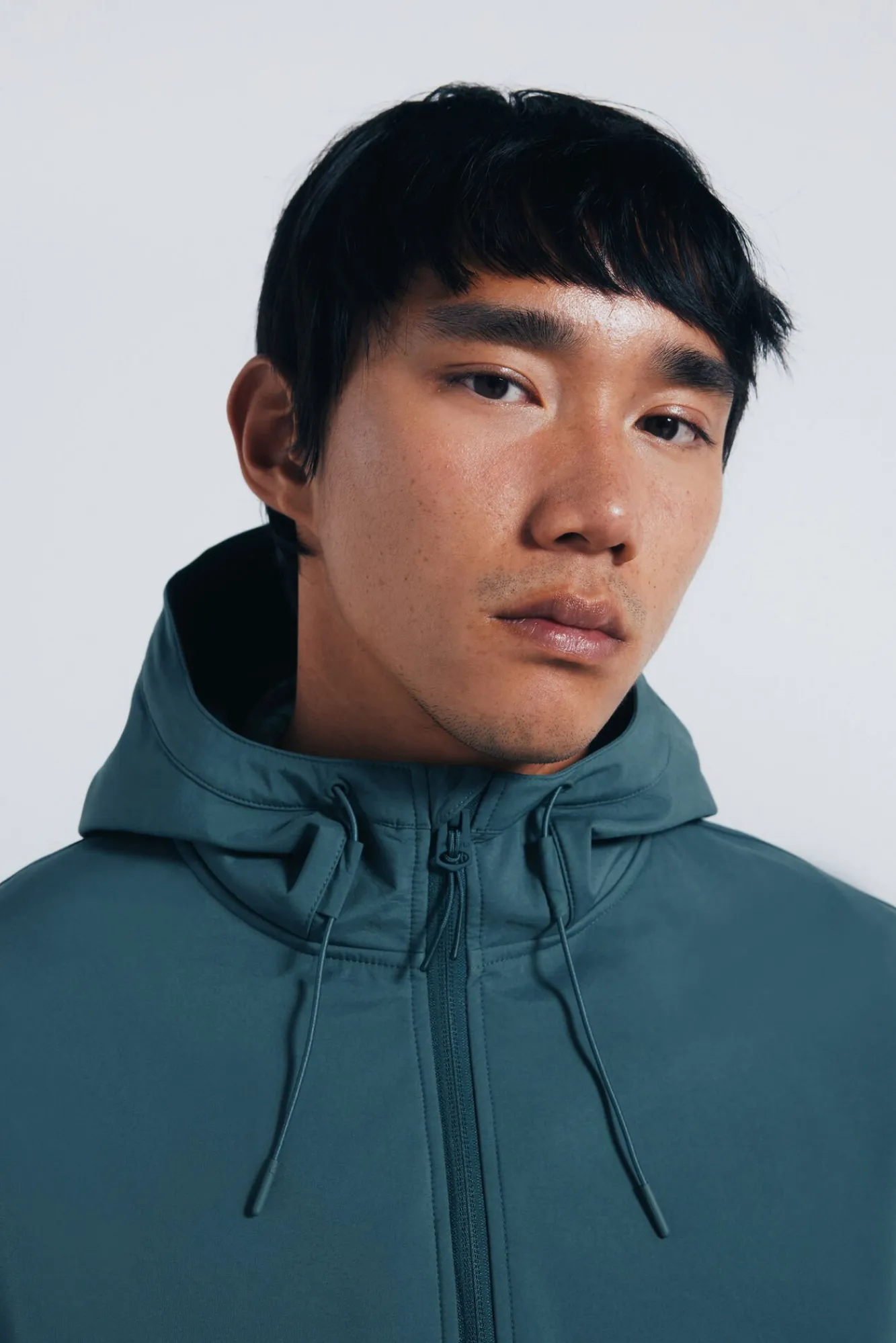 Springfield Casacos-Jaqueta softshell com capuz verde