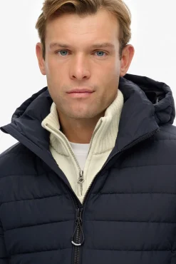 Superdry Casacos-Jaqueta azul