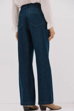 Cortefiel Jeans-Jeans com pregas Azul