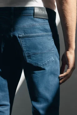 Pedro del Hierro Jeans|Calças-Jeans corte ajustado Azul