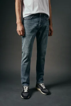 OOTO Jeans|Calças-Jeans corte ajustado Azul