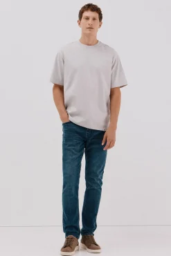 Cortefiel Jeans|Calças-Jeans corte ajustado Azul