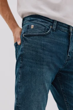 Cortefiel Jeans|Calças-Jeans corte ajustado Azul