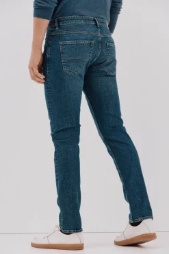 Cortefiel Jeans|Calças-Jeans corte ajustado Azul