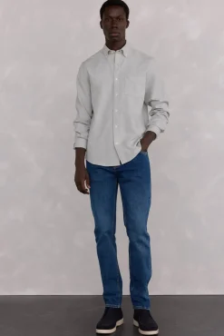 Pedro del Hierro Jeans|Calças-Jeans corte ajustado Azul