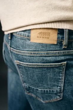 OOTO Jeans|Calças-Jeans corte reto Azul