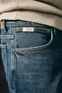 OOTO Jeans|Calças-Jeans corte reto Azul