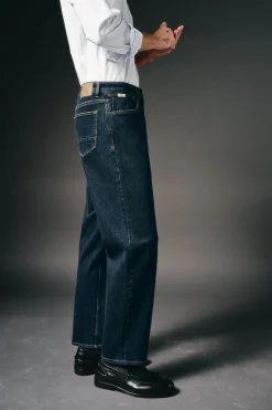 OOTO Jeans|Calças-Jeans corte reto Azul