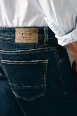 OOTO Jeans|Calças-Jeans corte reto Azul