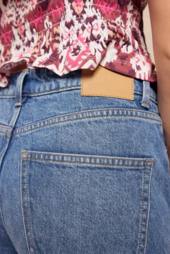 Slowlove Jeans|Calças-Jeans de botões largos Azul