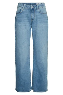 Vero Moda Jeans|Calças-Jeans de perna larga Azul