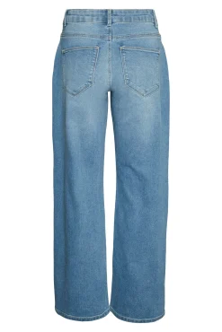 Vero Moda Jeans|Calças-Jeans de perna larga Azul