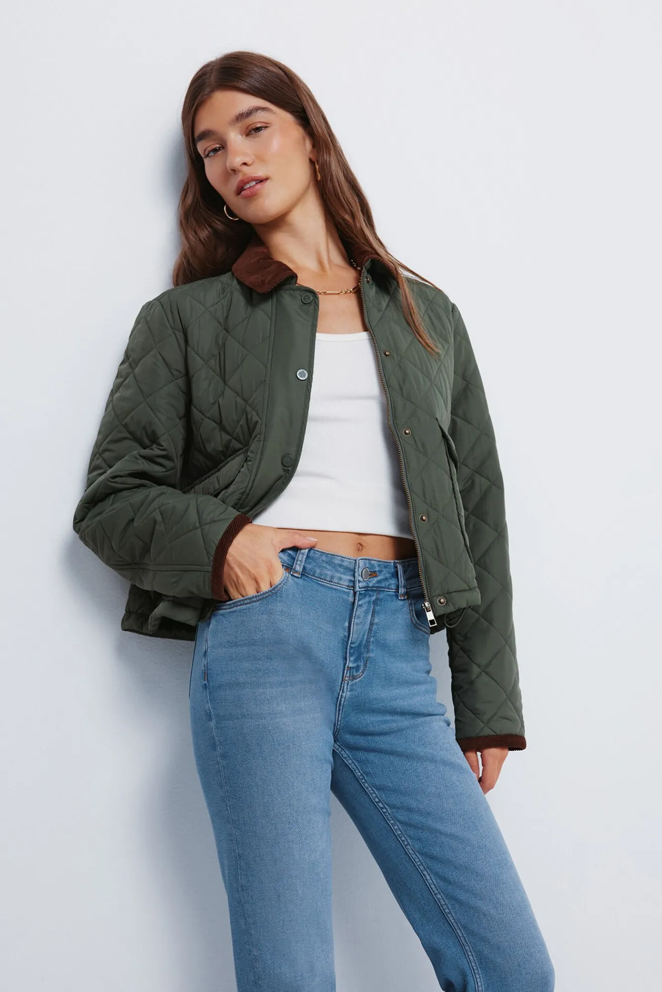 Springfield Jeans-Jeans flare azul