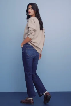 Springfield Jeans-Jeans kick flare azul