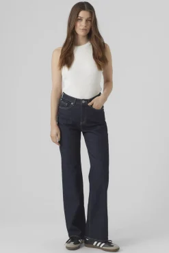 Vero Moda Jeans|Calças-Jeans largos Azul
