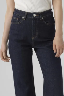 Vero Moda Jeans|Calças-Jeans largos Azul