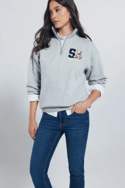 Springfield Jeans-Jeans Push up azul