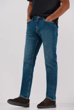 Cortefiel Calças|Jeans-Jeans regular fit Azul