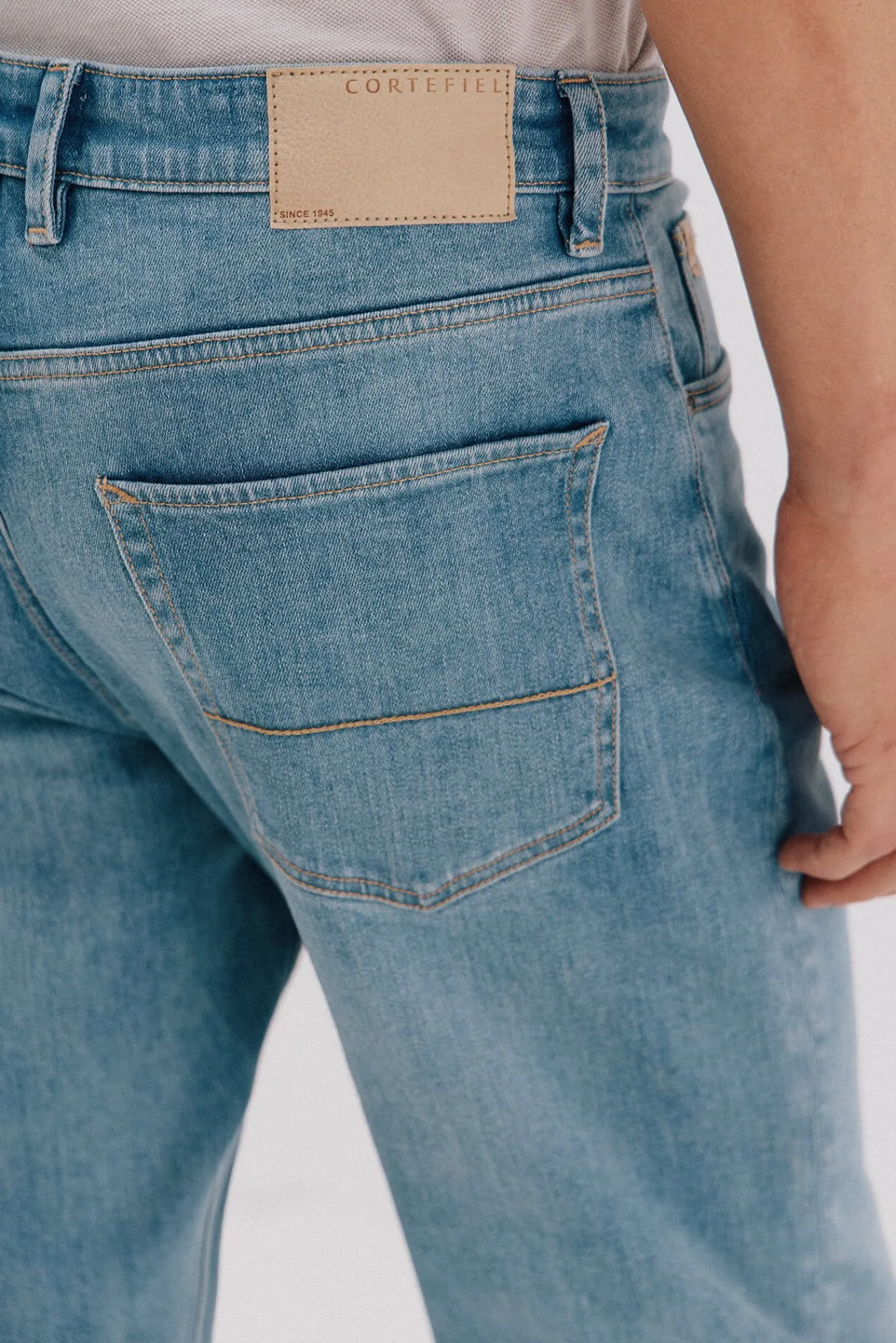 Cortefiel Jeans-Jeans regular fit Azul