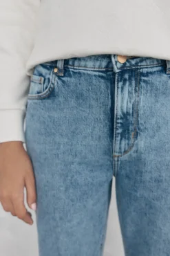 Pedro del Hierro Jeans|Calças-Jeans retos básicos Azul