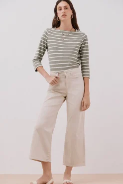 Cortefiel Jeans|Calças-Jeans Sensational marine Ecru