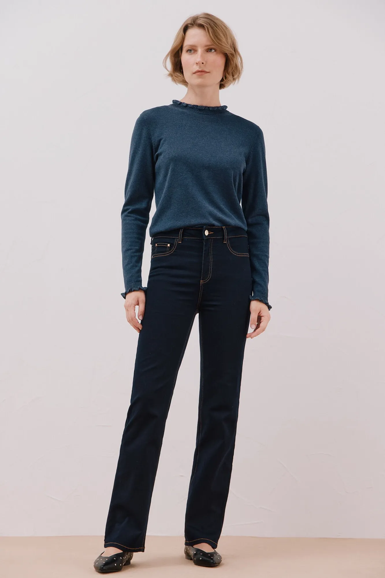 Cortefiel Jeans|Calças-Jeans Sensational reto Azul