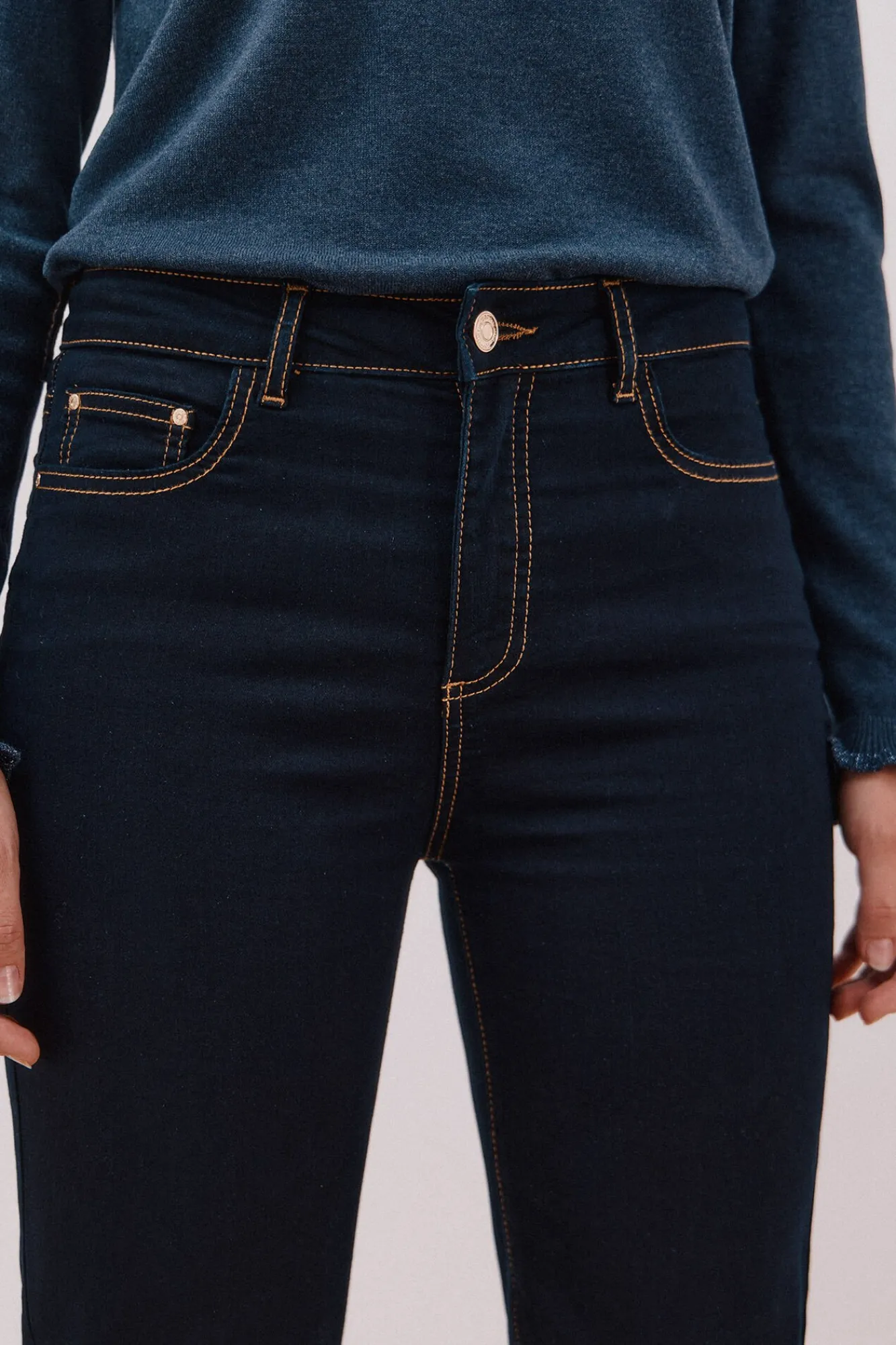 Cortefiel Jeans|Calças-Jeans Sensational reto Azul