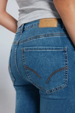 Springfield Jeans-Jeans skinny azul