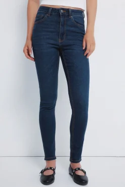 Springfield Jeans-Jeans skinny azul