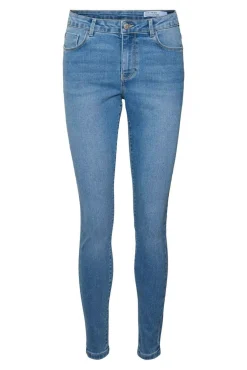 Vero Moda Curve Jeans|Calças-Jeans skinny tamanho grande Azul