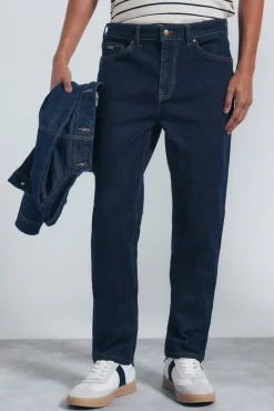 Springfield Jeans-Jeans slim fit desbotado azul