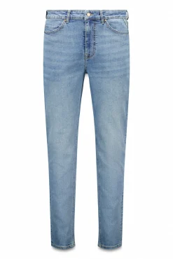 Springfield Jeans-Jeans slim fit tingido azul