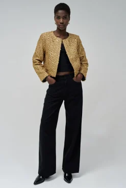 Salsa Jeans Jeans|Calças-Jeans wide leg Preto