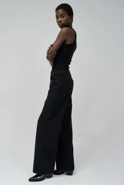 Salsa Jeans Jeans|Calças-Jeans wide leg Preto