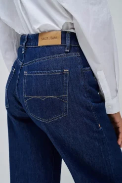 Salsa Jeans Jeans|Calças-Jeans wide leg Azul