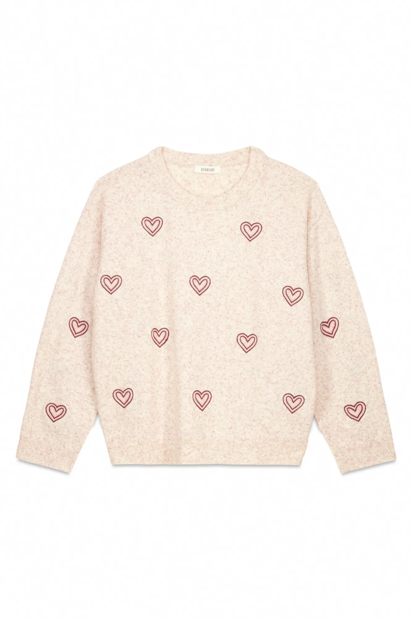 Slowlove Camisolas-Jersey bordado Ecru