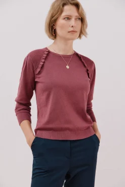 Cortefiel Camisolas-Jersey com acabamento em babados Granada