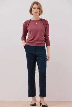 Cortefiel Camisolas-Jersey com acabamento em babados Granada