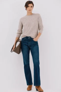 Cortefiel Camisolas-Jersey macio com oitos Tostado